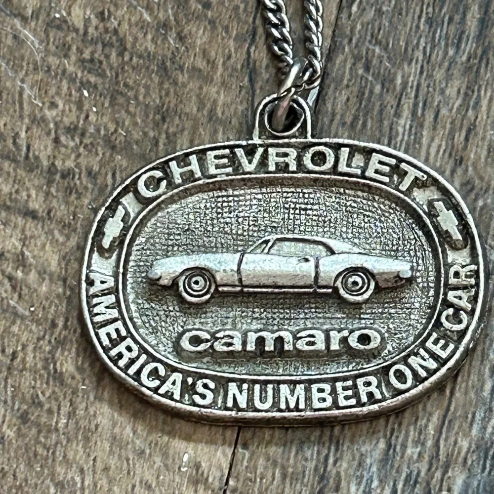 Vintage 1967 Chevrolet Camaro Dealership Promo America's Number One Car Keychain